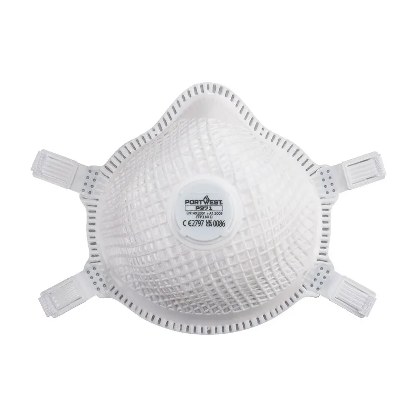 ERGONET FFP3 Dolomit Feinstaubmaske mit Ventil
