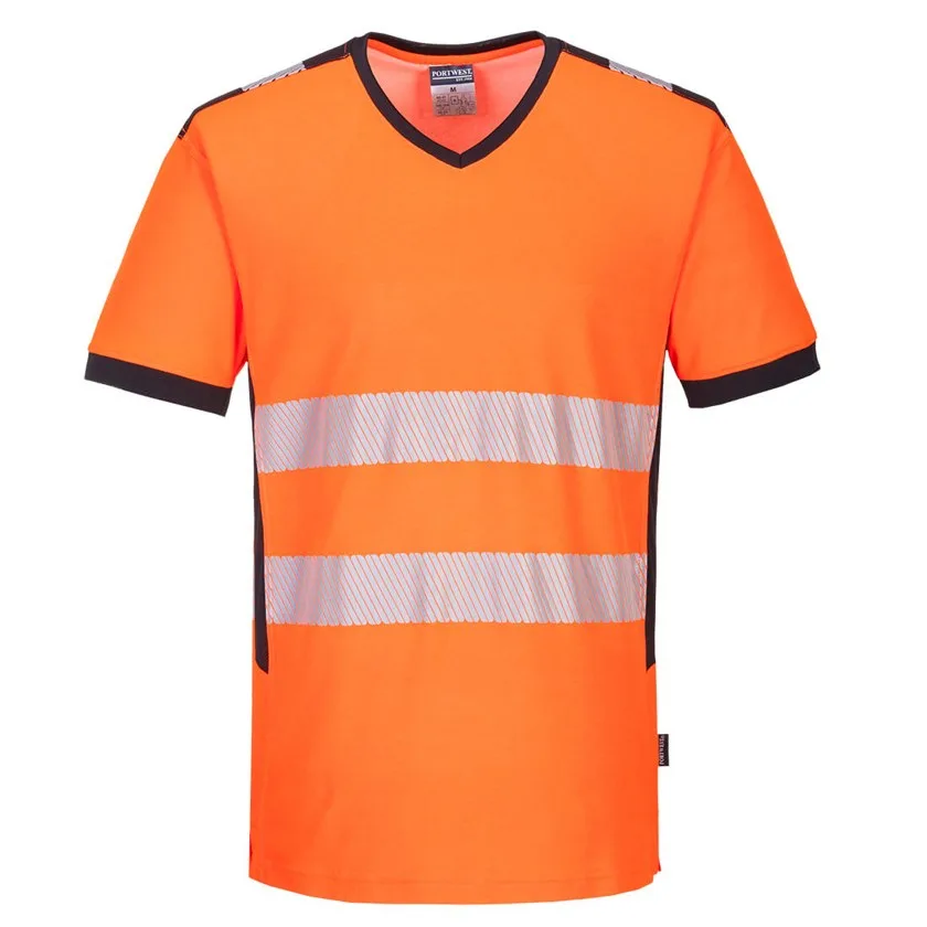 Orange/Schwarz