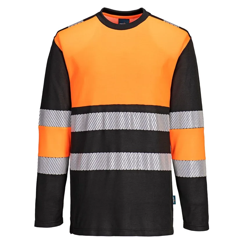 Orange/Schwarz