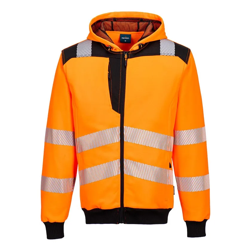 Orange/Schwarz