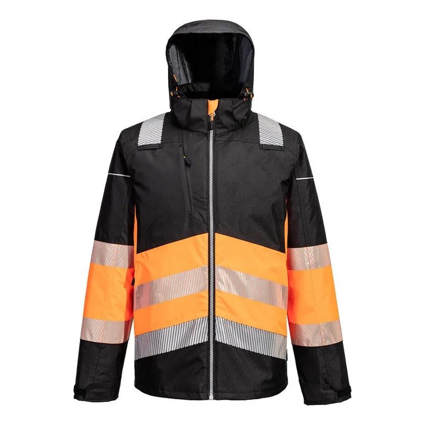 Orange/Schwarz