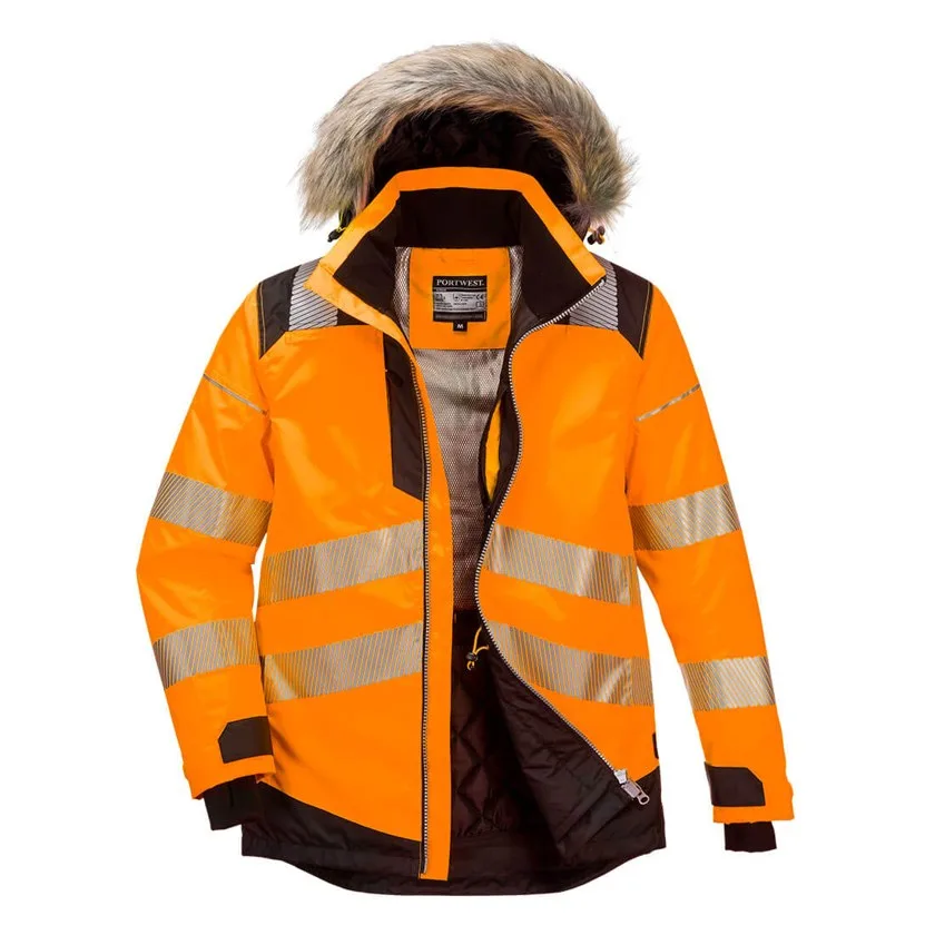 Orange/Schwarz