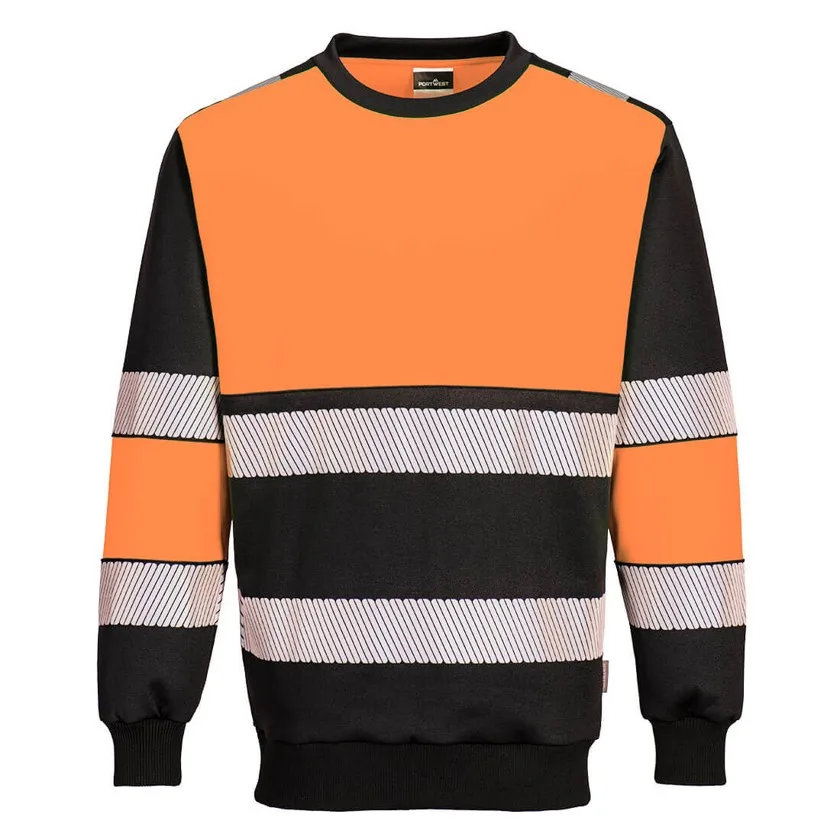 Orange/Schwarz