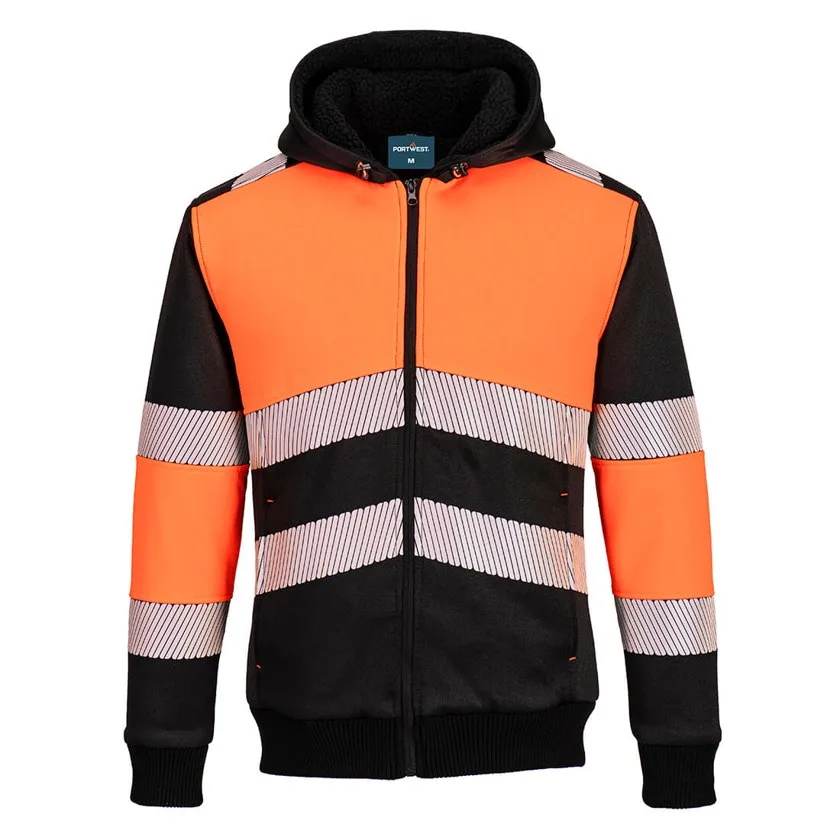 Orange/Schwarz