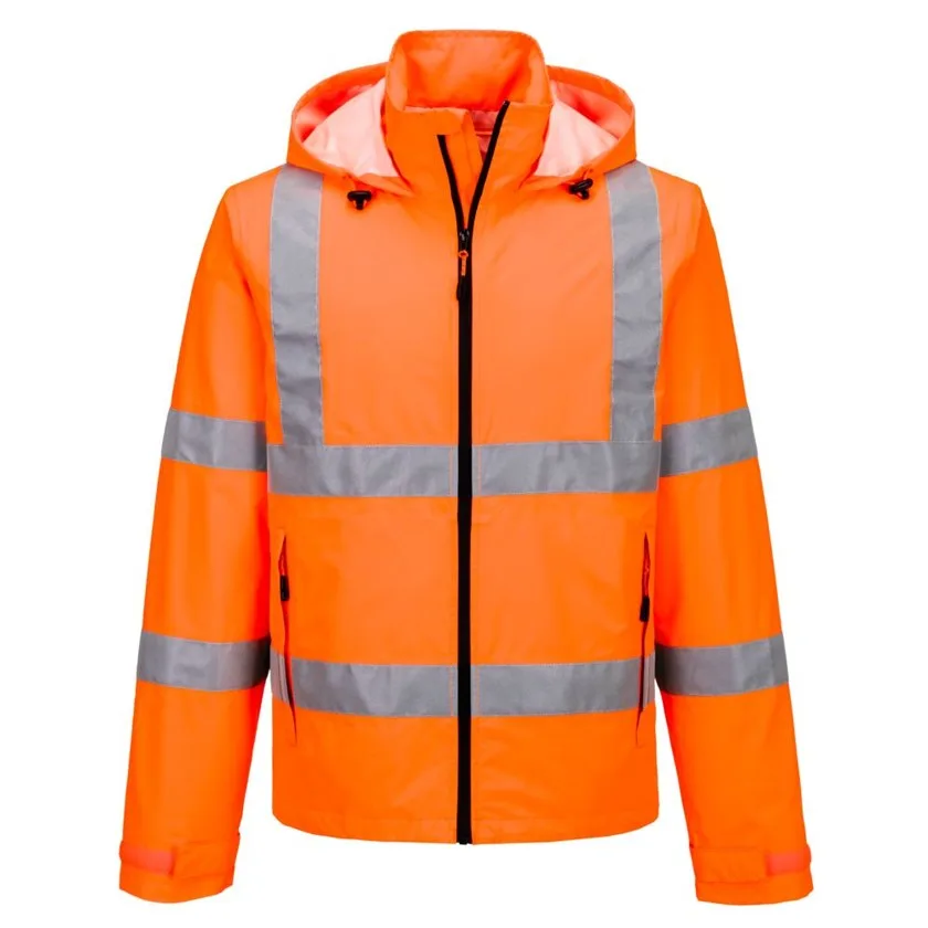 Hi-Vis leichte, packbare Jacke