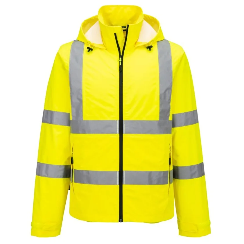 Hi-Vis leichte, packbare Jacke