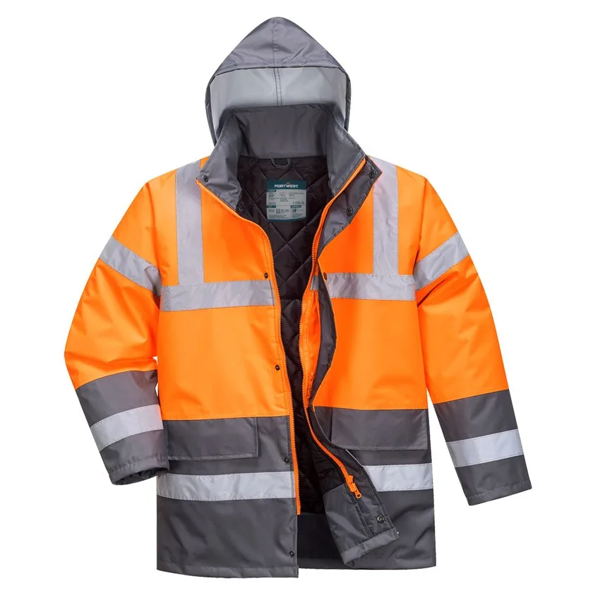 Orange/Grau
