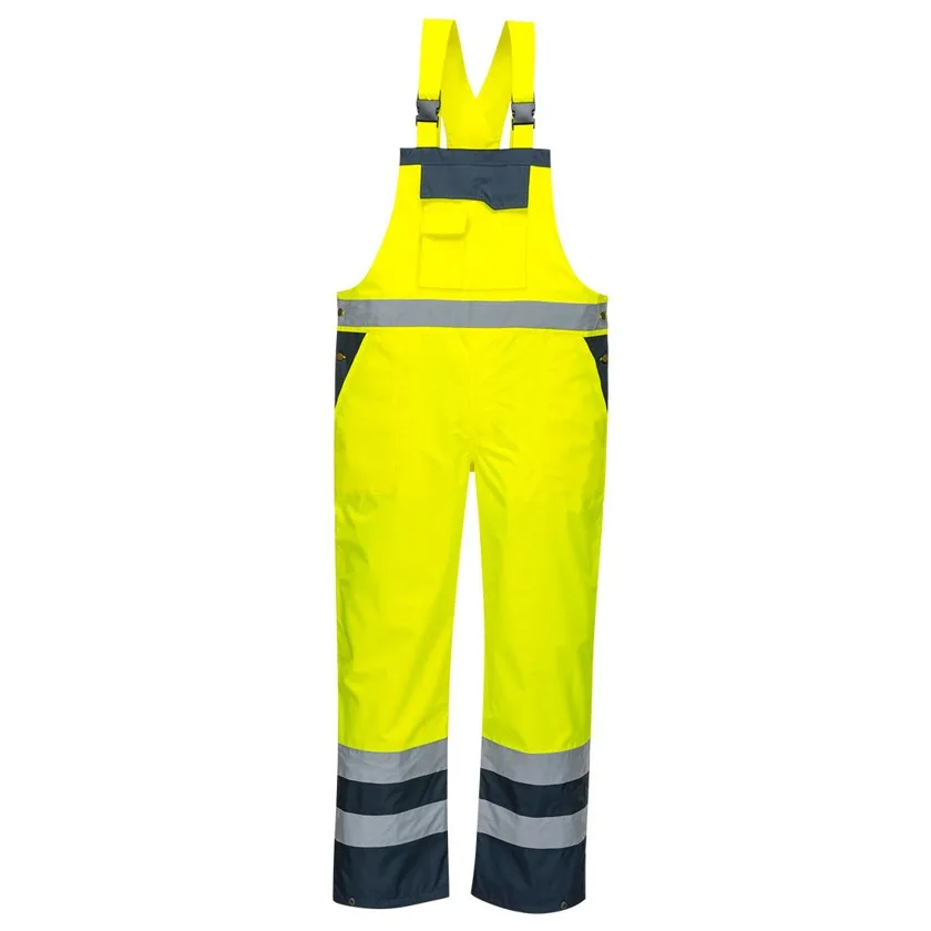 Hi-Vis Kontrast Regenlatzhose atmungsaktiv