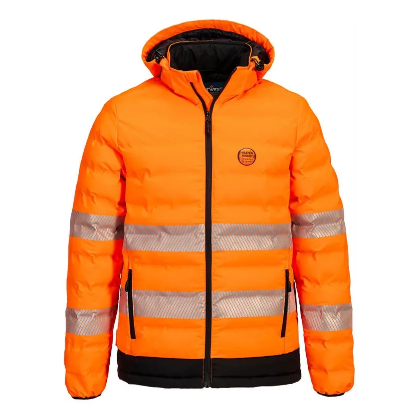 Hi-Vis Beheizbare Ultrasonic Tunneljacke