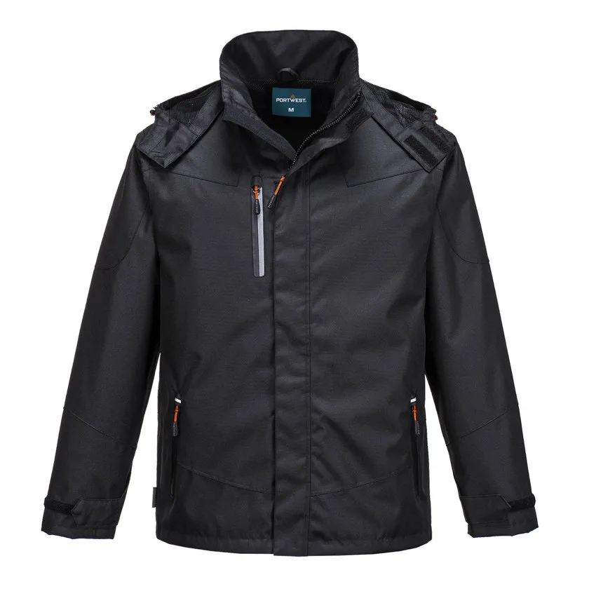 Klassische Regenjacke