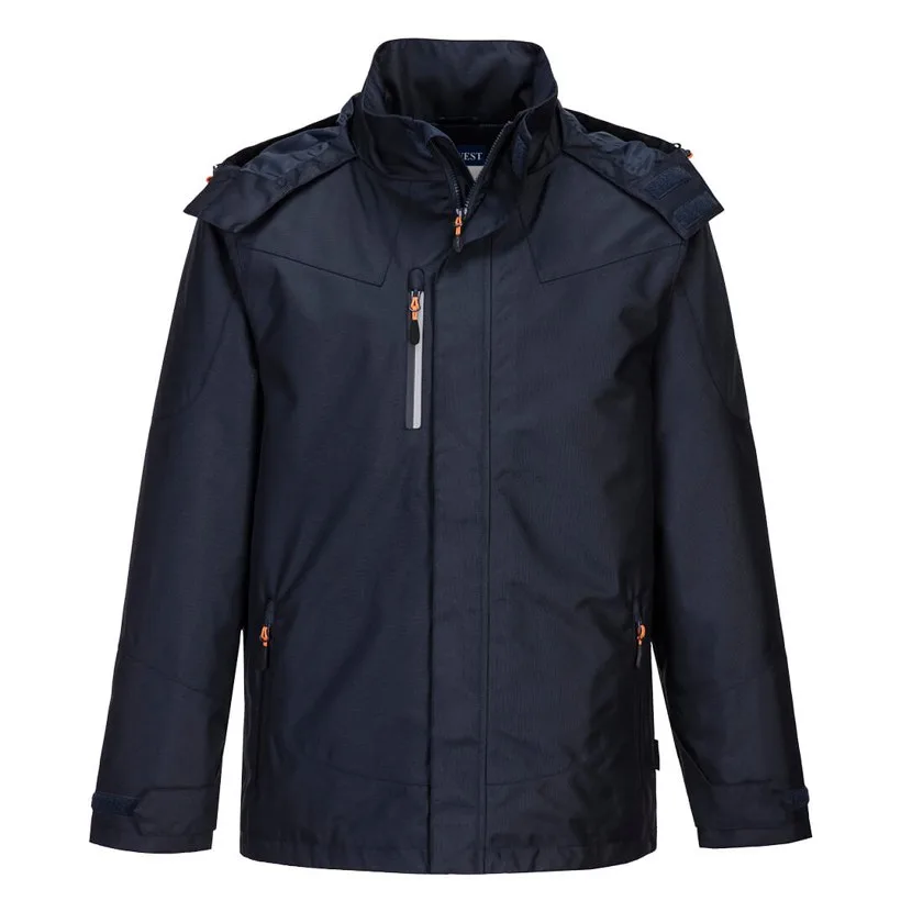 Klassische Regenjacke