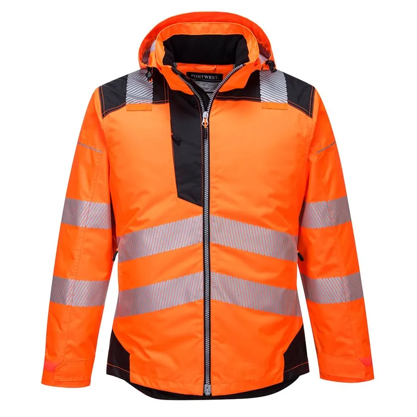 Orange/Schwarz