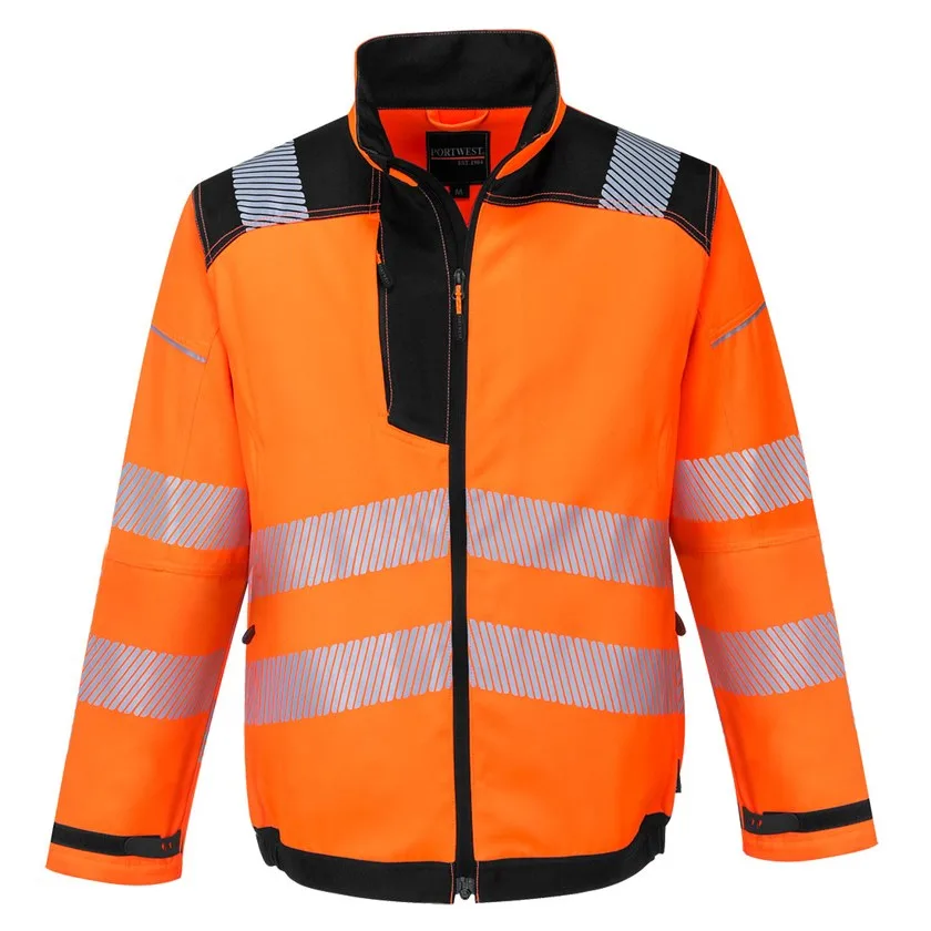 Orange/Schwarz