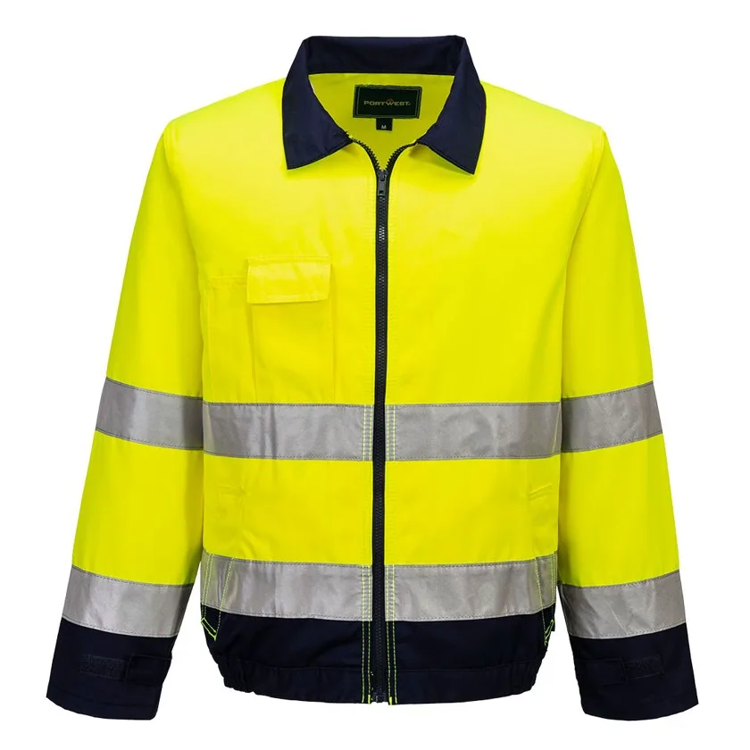 Madrid Hi-Vis Kontrast Pilotjacke