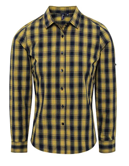 Women´s Mulligan Check Cotton Long Sleeve Shirt