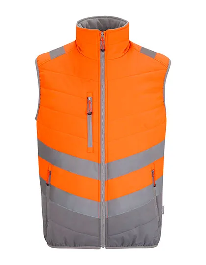 Hi-Vis 2-Tone Thermal Baffle Bodywarmer
