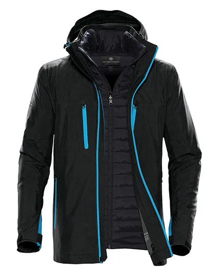 Black / Electric Blue