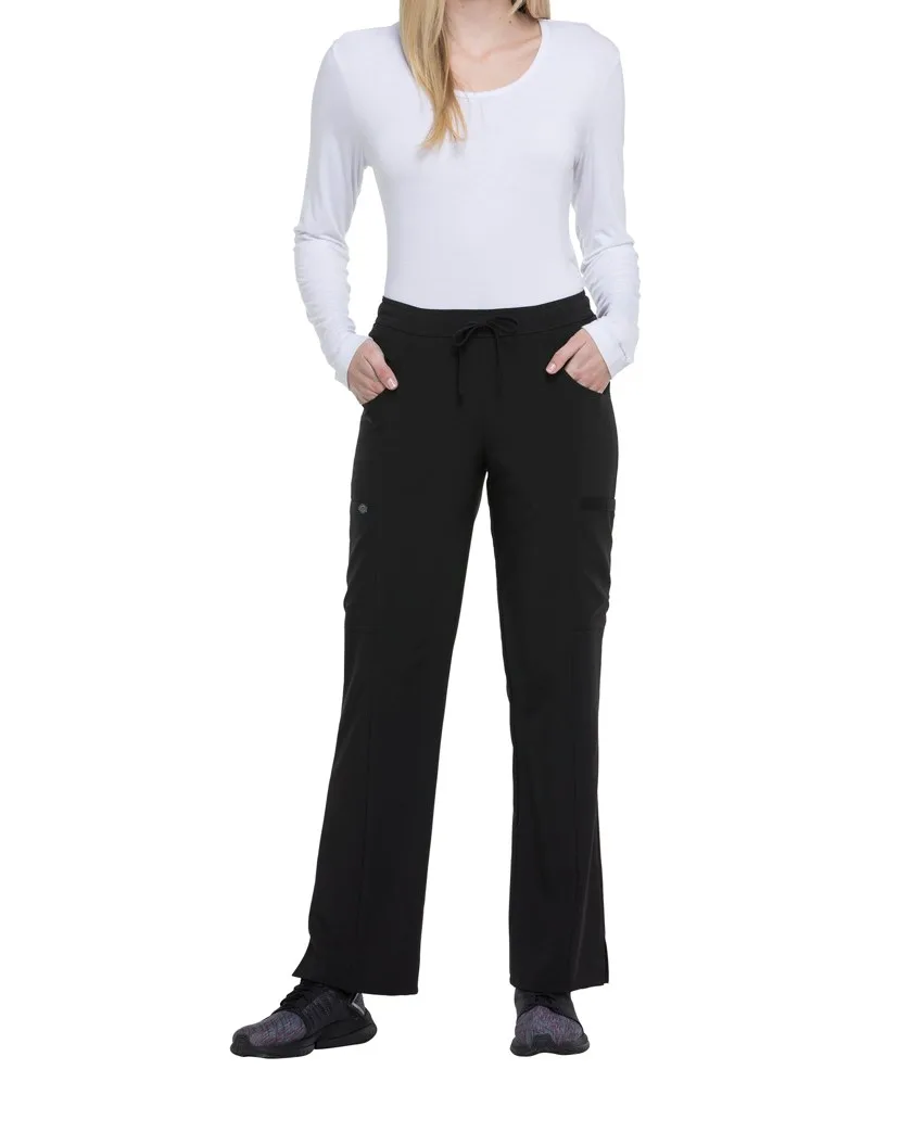 Damenhose mit mittlerem Bund und Kordelzug