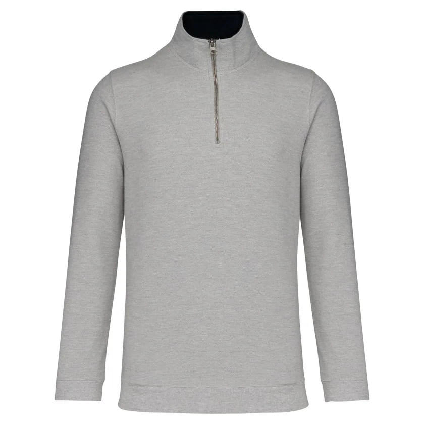 Trucker > Zip Neck Sweat-Shirt