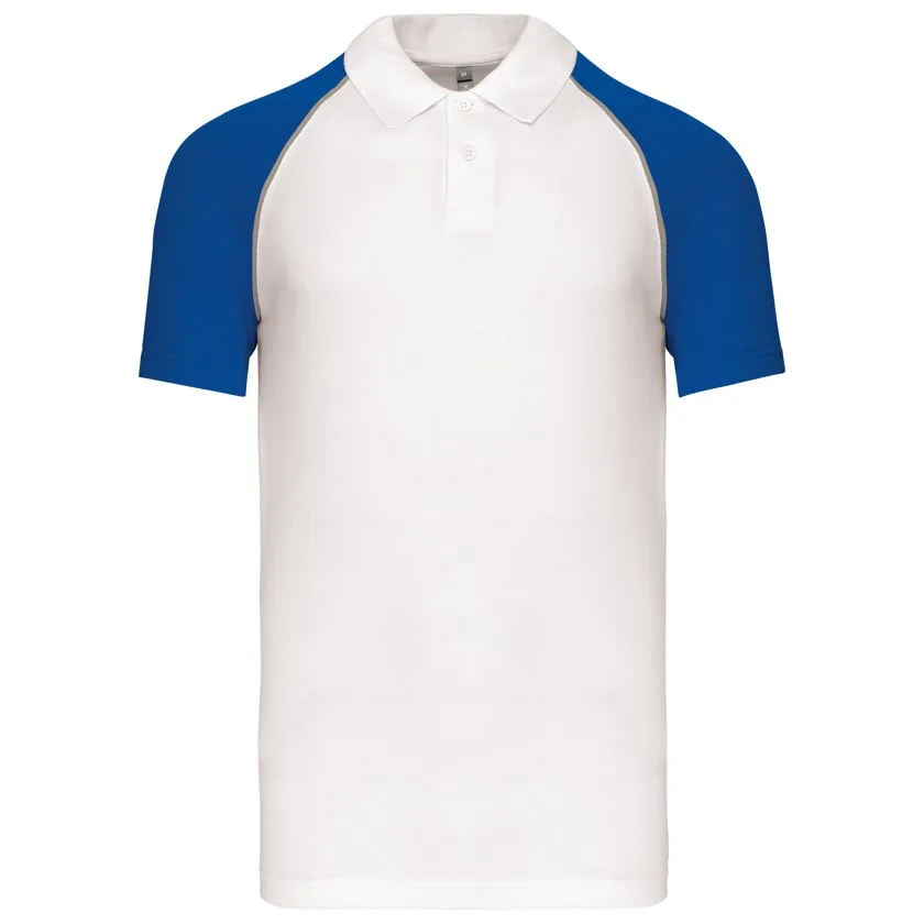 White / Royal Blue