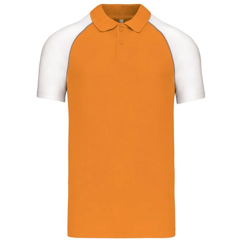 Orange / White
