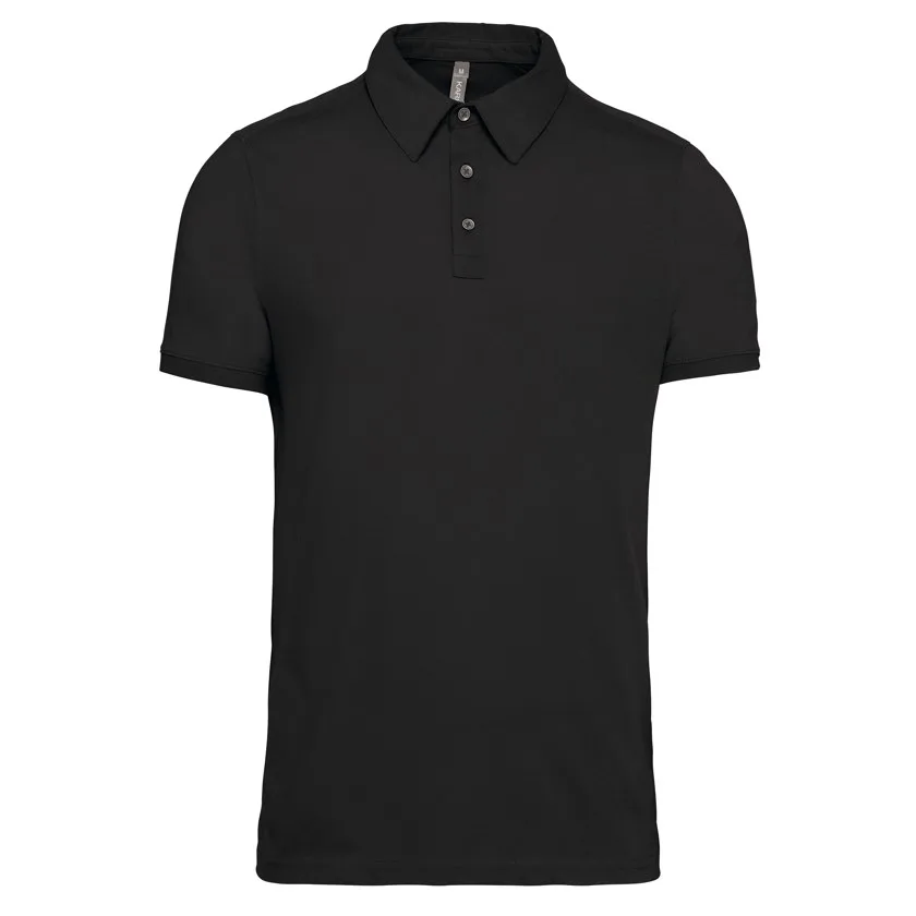 Jersey-Kurzarm-Polohemd für Herren