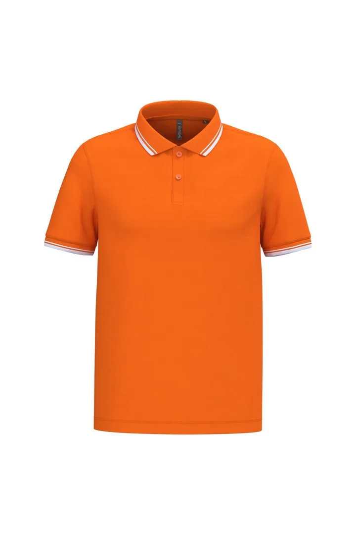 Orange / White