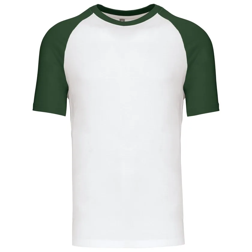 White / Forest Green