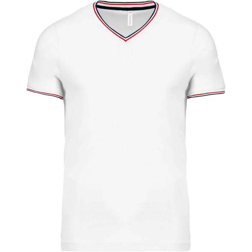 White / Navy / Red