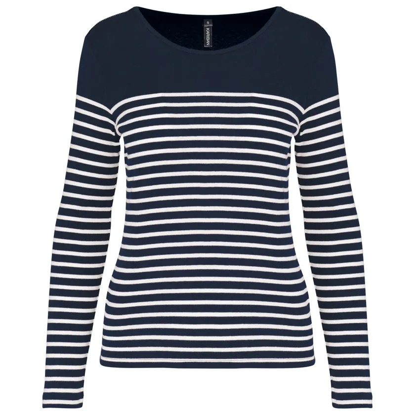 Damen-Marineshirt Langarm