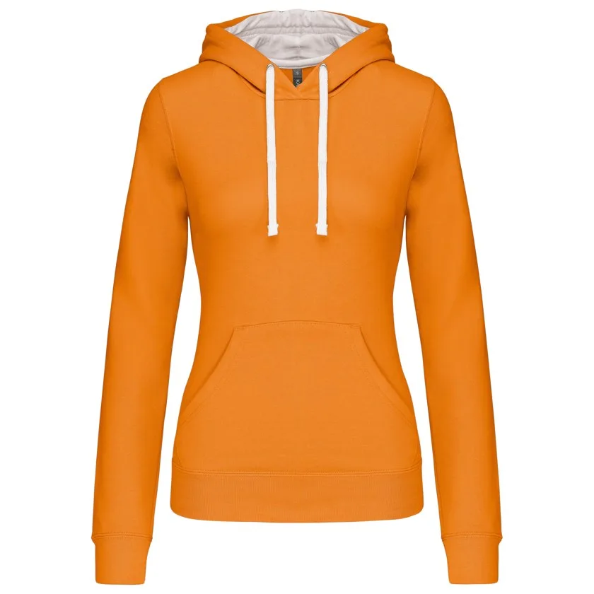 Orange / White