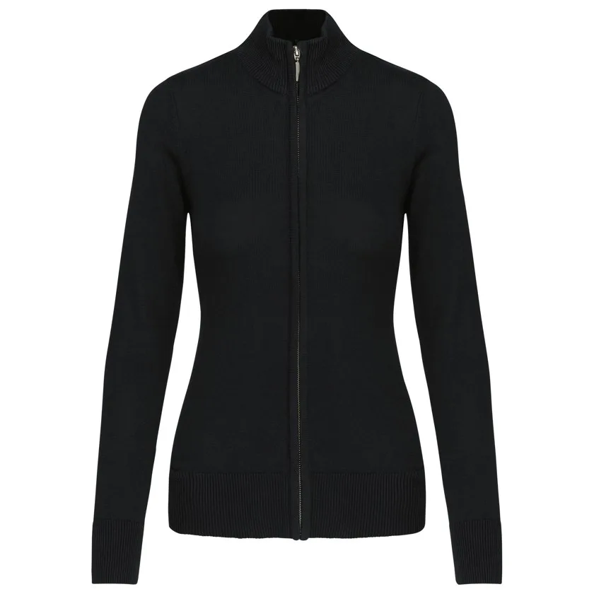 Damen Cardigan mit Reißverschluss