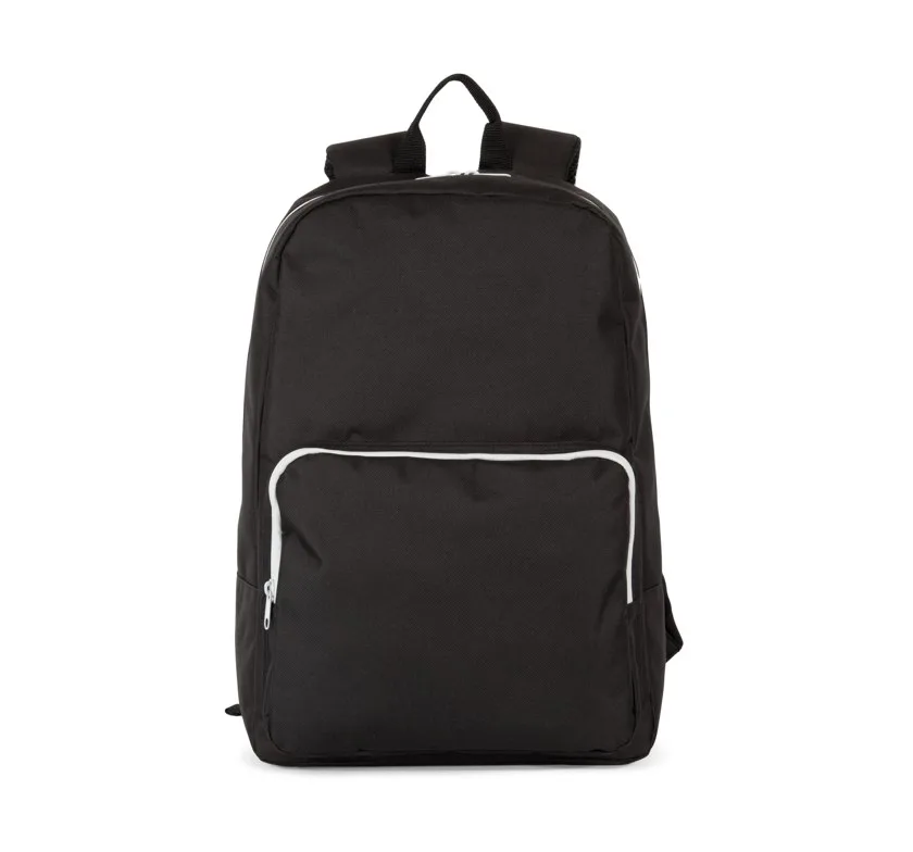 Rucksack mit kontrastfarbenem Reißverschluss