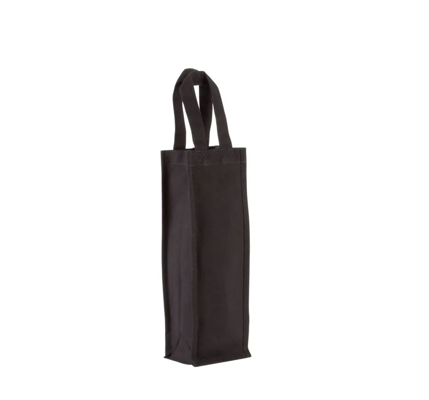 Flaschenbeutel. Baumwollcanvas