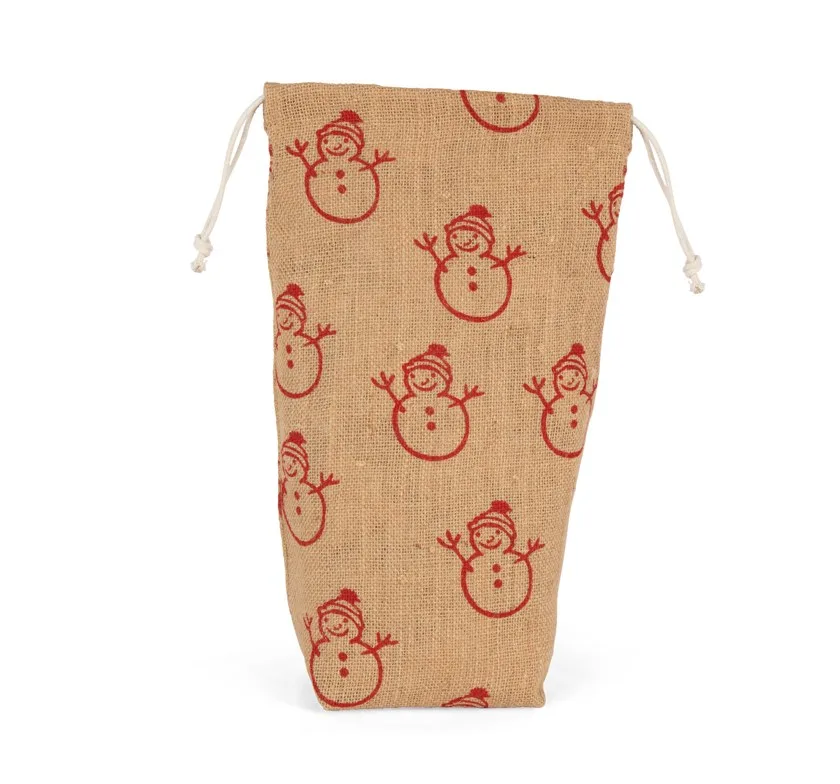 Flaschenhalter mit Weihnachtsmotiven