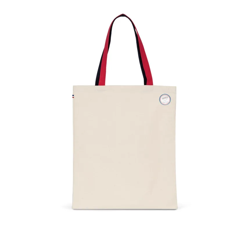 Dreifarbige Shoppingtasche