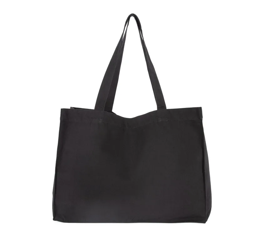 Große Shopping-Tasche aus Baumwoll-Canvas