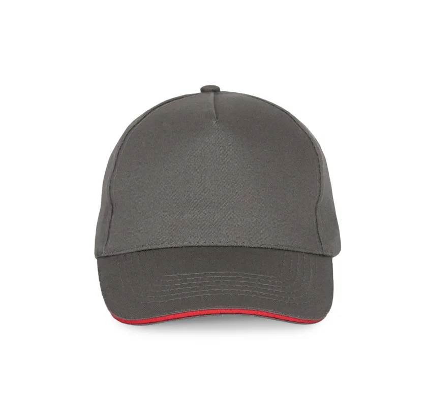 Slate Grey / Red