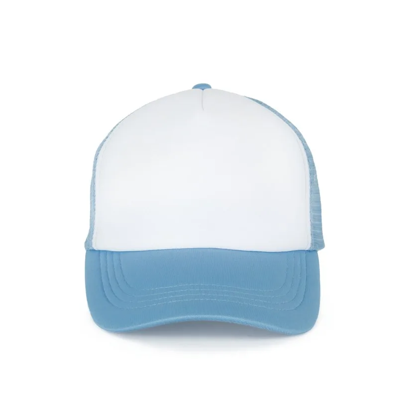 White / Dark Sky Blue