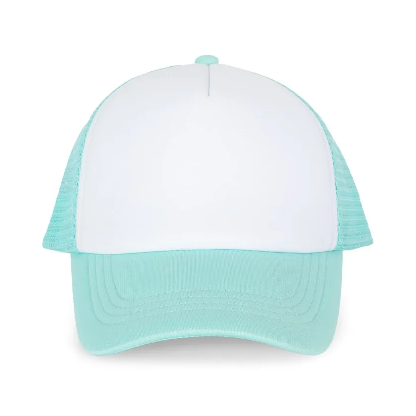 White / Pastel Cyan