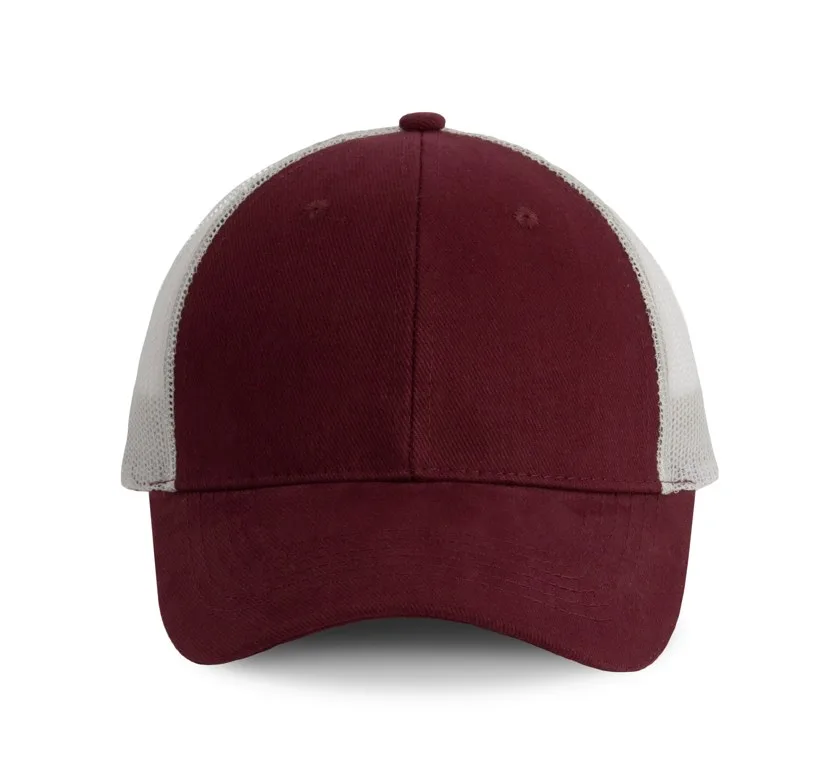 Burgundy / Light Grey