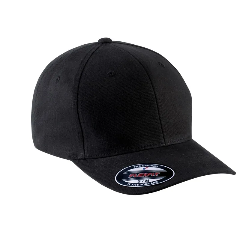 6-Panel Flexfit  Schirmmütze - Gebürstete Baumwolle