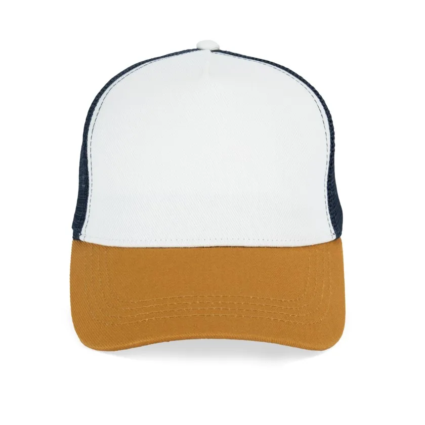 Ivory / Curcuma / Navy Blue