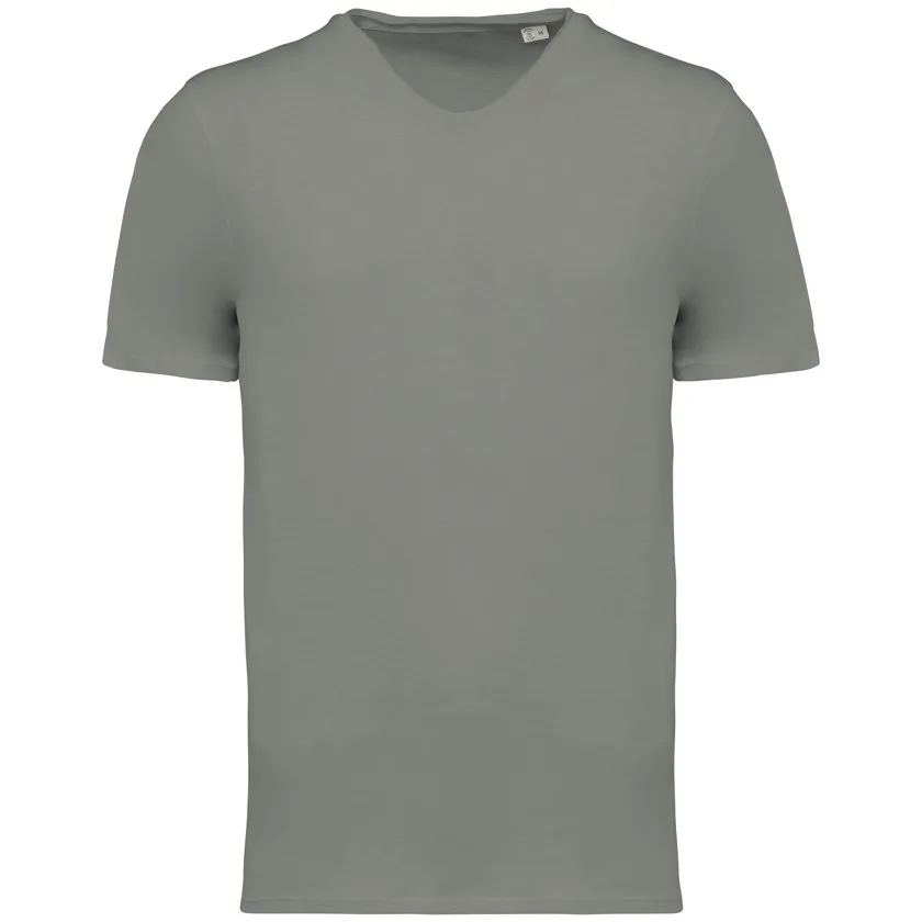 Umweltfreundliches unversäumtes Herren Slub-T-Shirt