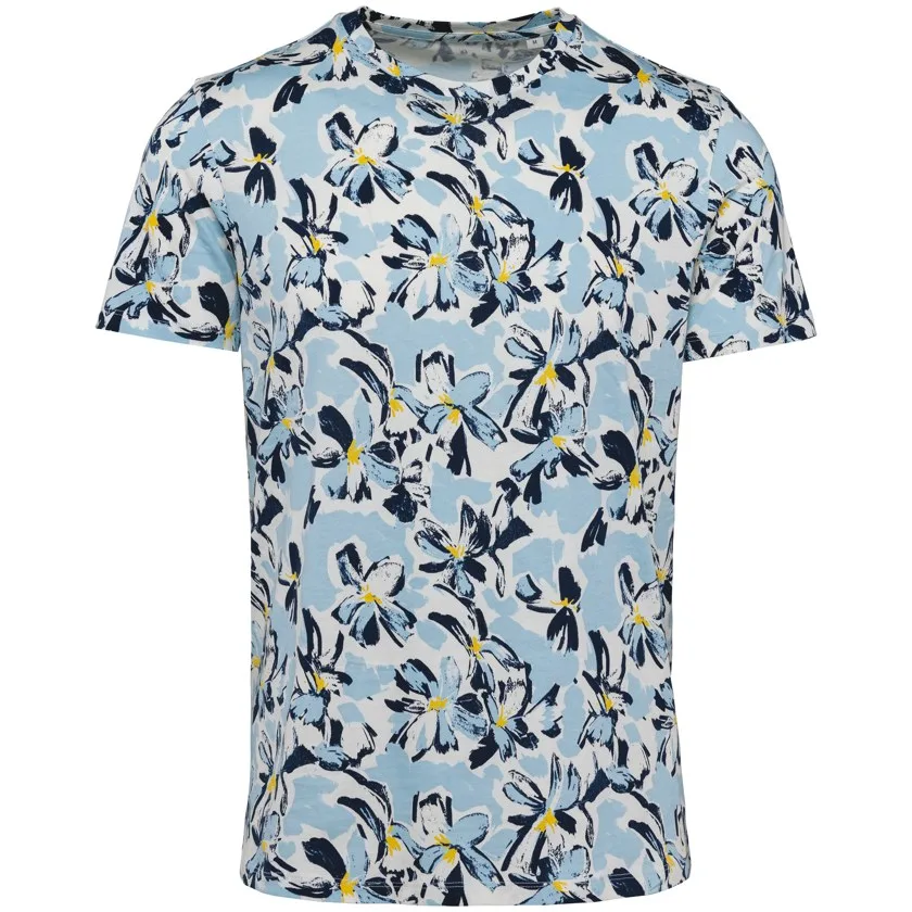 Umweltfreundliches Herren T-Shirt Tropen-Druck
