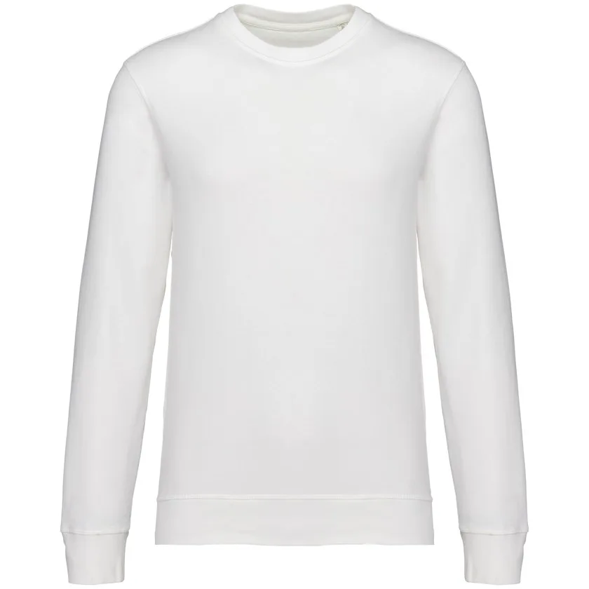 Umweltfreundliches Unisex Sweatshirt mit Rundhalsausschnitt aus French Terry