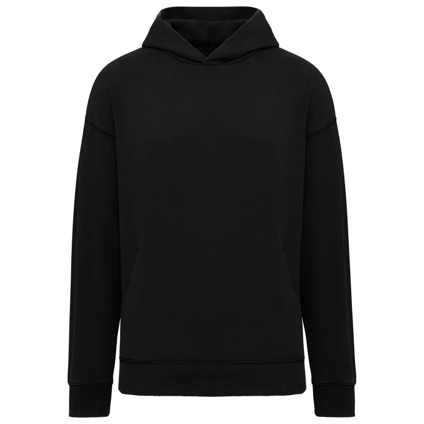 Ausgewaschenes umweltfreundliches Oversize Unisex-Kapuzensweatshirt