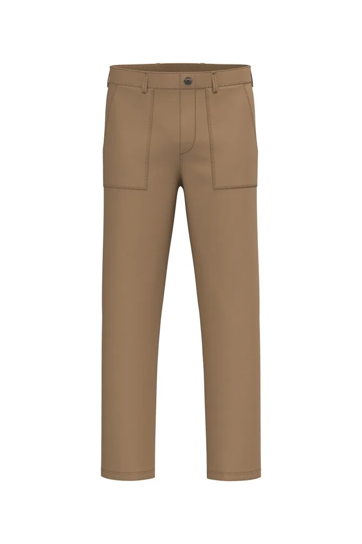 Washed Dark Camel