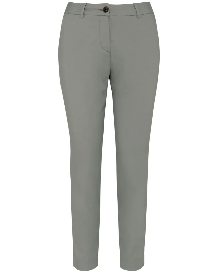 Umweltfreundliche 7/8-Damen Chinohose
