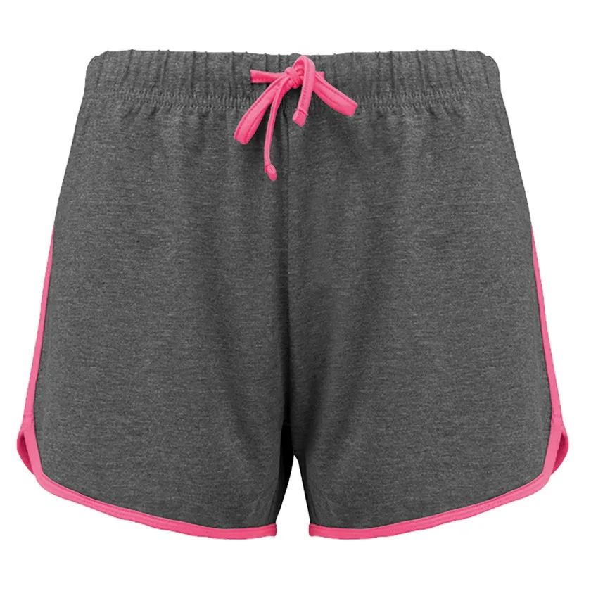 Grey Heather / Fluo Pink